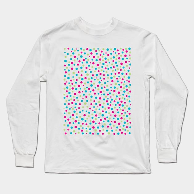 Confetti Dots Long Sleeve T-Shirt by SarahMurphy